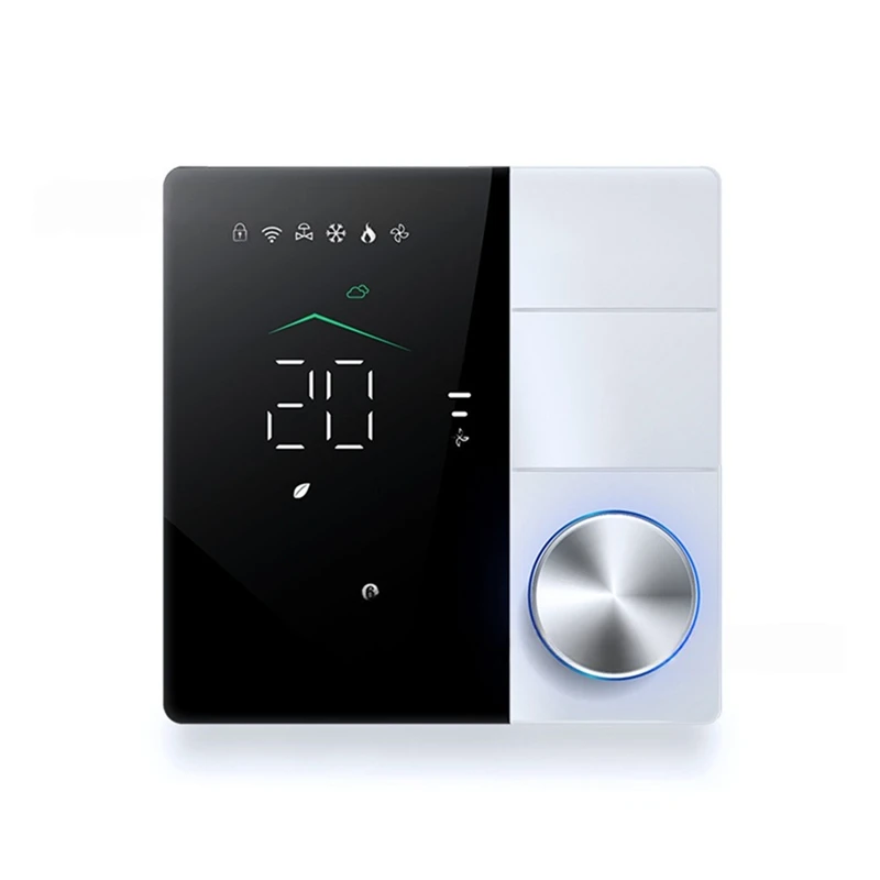 T69C Tuya-Smart-Thermostats-For-Air-Conditioner-with-WIFI-Remote-Control-Smart-Nob-Thermostat-LED-Temperature-Control-Switch-C