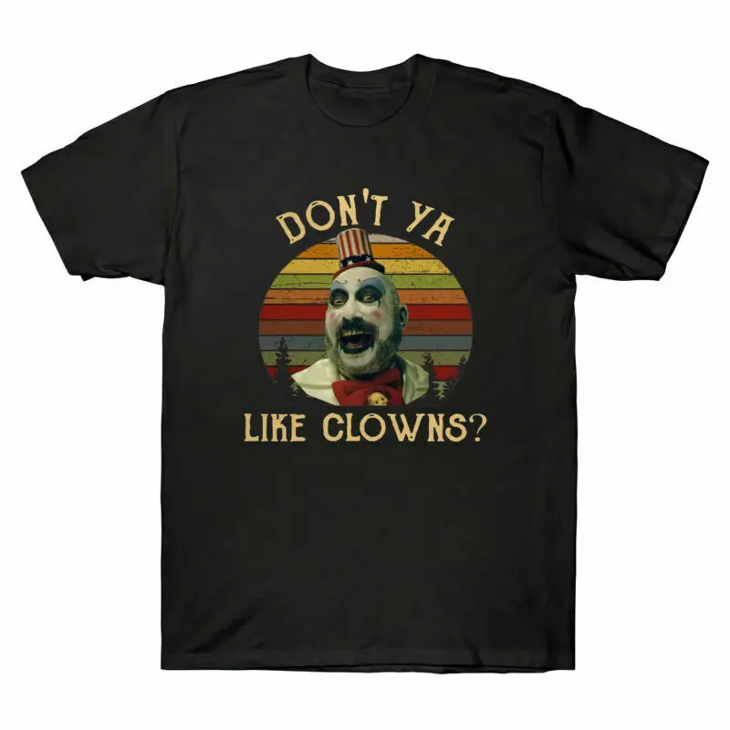 Don't Ya Like Clowns Sunset   Anime Graphic T-shirts unisex  100%Cotton