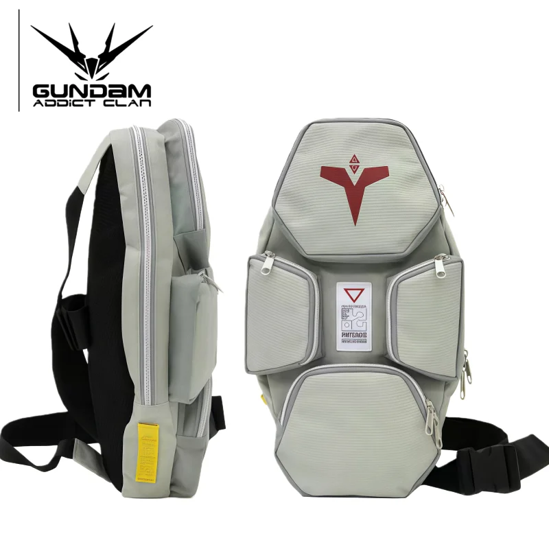 

Gundam GP02 Shield Bag Рюкзак через плечо Многофункциональная поясная сумка Товары в стиле аниме Рюкзак большой емкости для хранения подарки