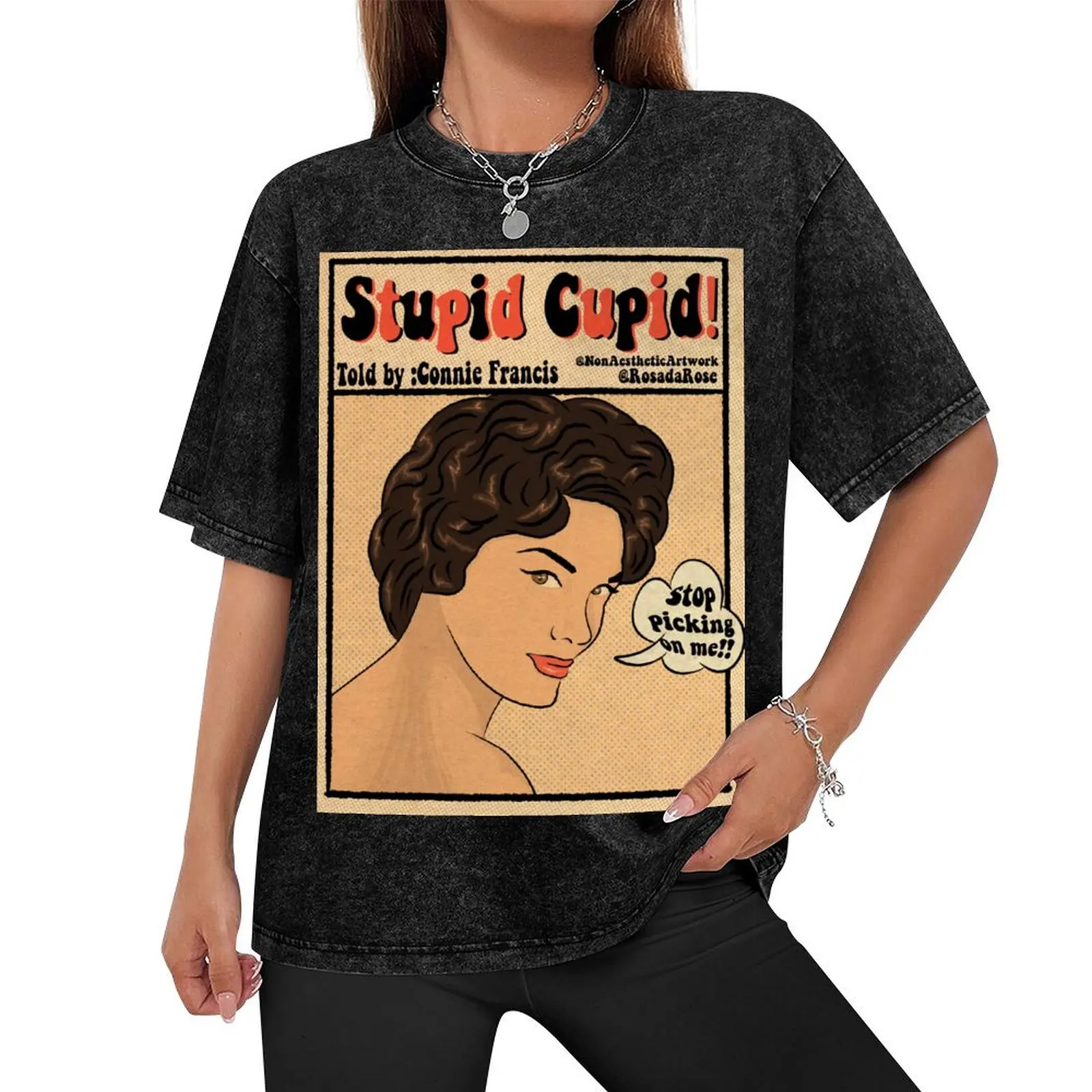 Connie Francis T-Shirt Luxury man custom shirt tees t shirt for men