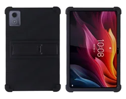 Soft Silicone Case for Lenovo Tab K11 Plus 2024 TB352FU 11.45 inch Adjustable Multi-angles Stand Cover Shockproof Protect Shell