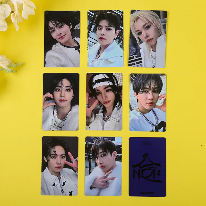 

STRAY KIDS ATE Small Card HOP Fang Can Huang Xuan Chen Li Long Fu Star River Same Collection Small Card