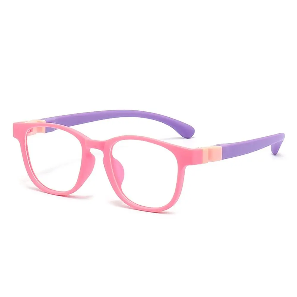 Fashion Eye Protection Computer Removable Ultra Light Frame Kids Glasses Anti-blue Light Comfortable Eyeglasses