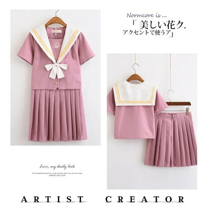 Uniformi JK giapponesi Studenti delle scuole medie universitarie Uniformi da marinaio Uniformi scolastiche JK Anime Cosplay Studenti Vestiti