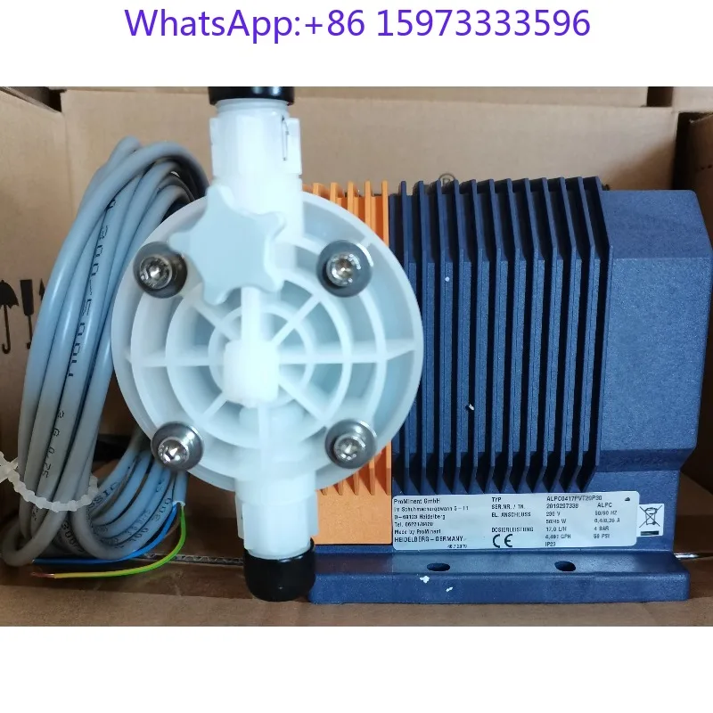ALPC0417 1008 Series Electromagnetic Diaphragm Dosing Pump For Electroplating Treatment Chemical Adding Equipment