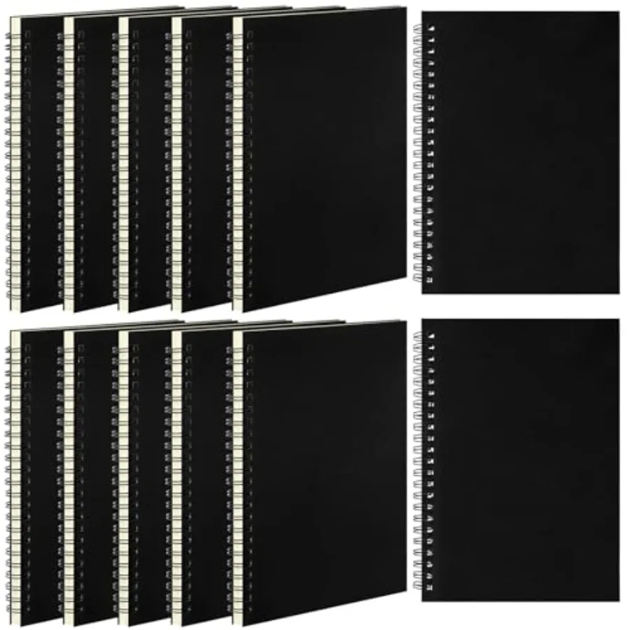 

Pcs Small Spiral Notebook Lined Spiral Journal College Ruled Notebook Wire Bound Kraft Cover 0 Pages for Work 8