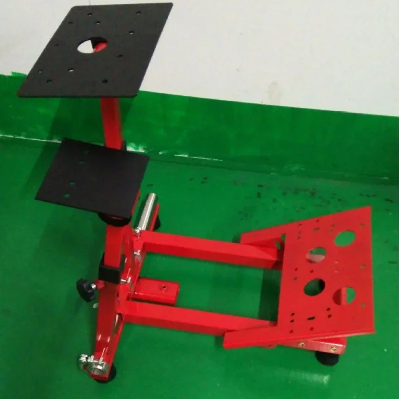 New racing wheel frame cockpit black, foldable emulator driver's chair