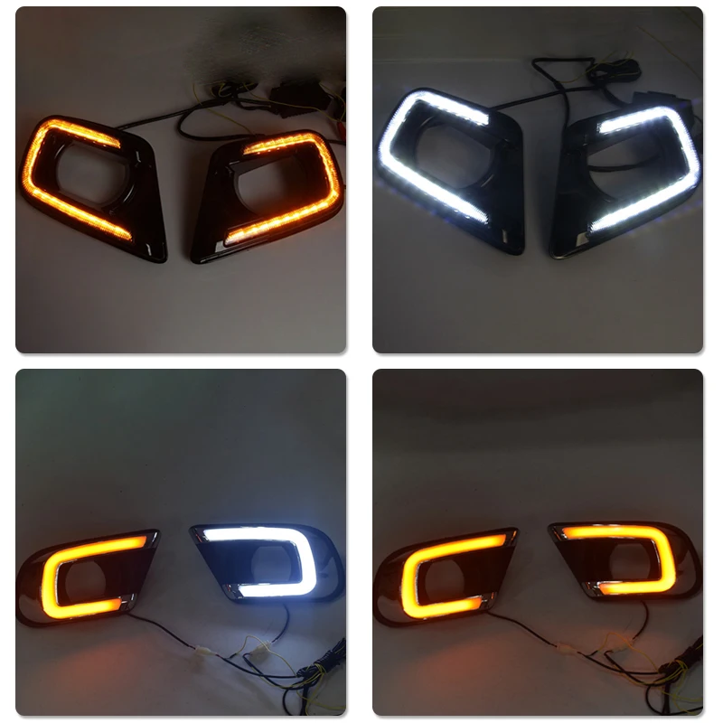 For FIAT Freemont for Dodge Journey 2014-2016 LED DRL Daytime Running Light Daylight Signal lamp car-Styling lights