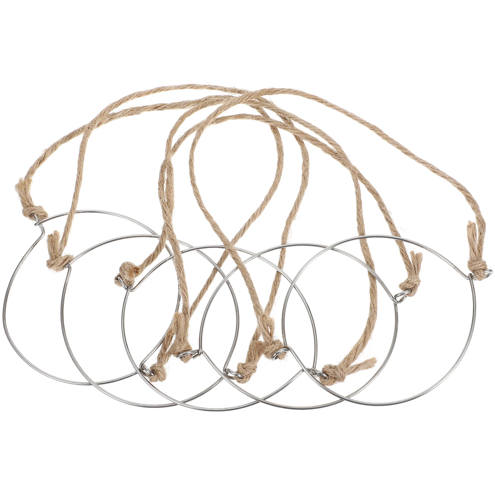 

5pcs Mason Jar Handles Iron Wire Hangers for Jars Home Camping Picnic Canning Hooks Accessories Storage Containers