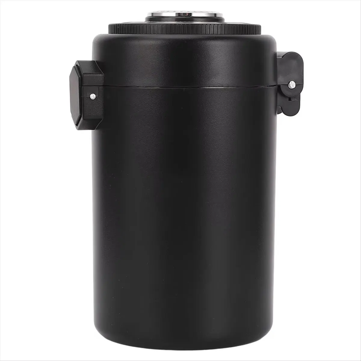 TOP RATED~600ML Stainless Steel Coffee Canister - Double Layer Airtight Storage for Coffee Beans, Grounds, Tea Leaves with Scoop