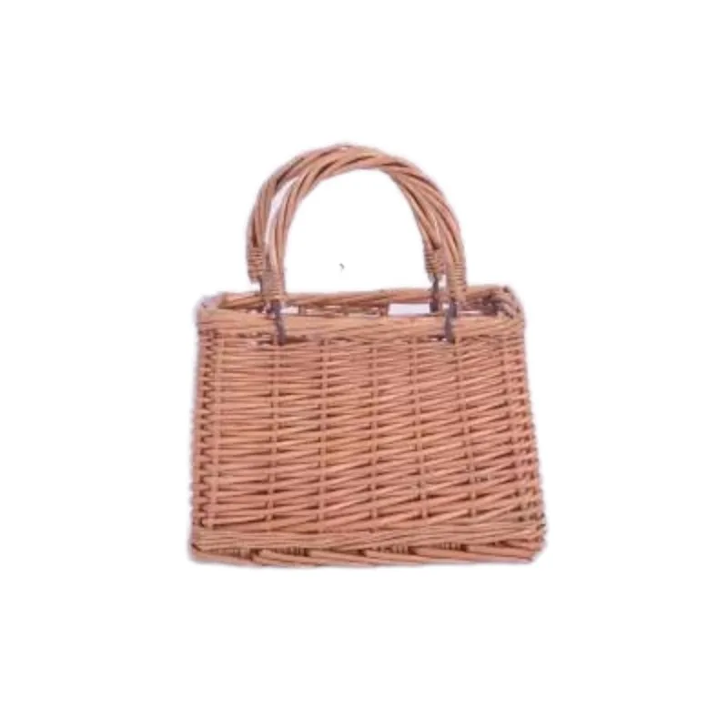 Customized environmentally friendly modern rattan clothing storage basket woven multi-functional storage rack