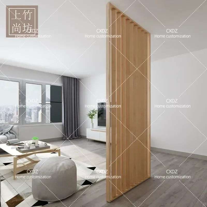 Simple Modern Entryway Screen Divider for Living Room and Dining Room Dry and Wet Area Partition Wall Separator Home Decor