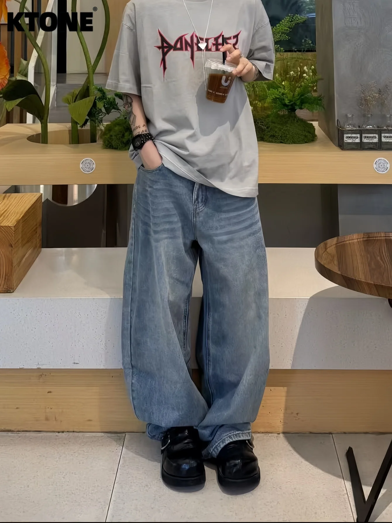 

Минималистичные джинсы унисекс, синие, свободного кроя, в стиле Y2K, для свиданий, оригинальные. Аксессуары и ремни в комплект не входят.