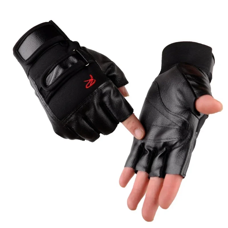 Men Gloves Outdoor Breathable Non-Slip Female Sports Mountaineering Riding Fitness Fingerless Tactical Half Finger Gloves