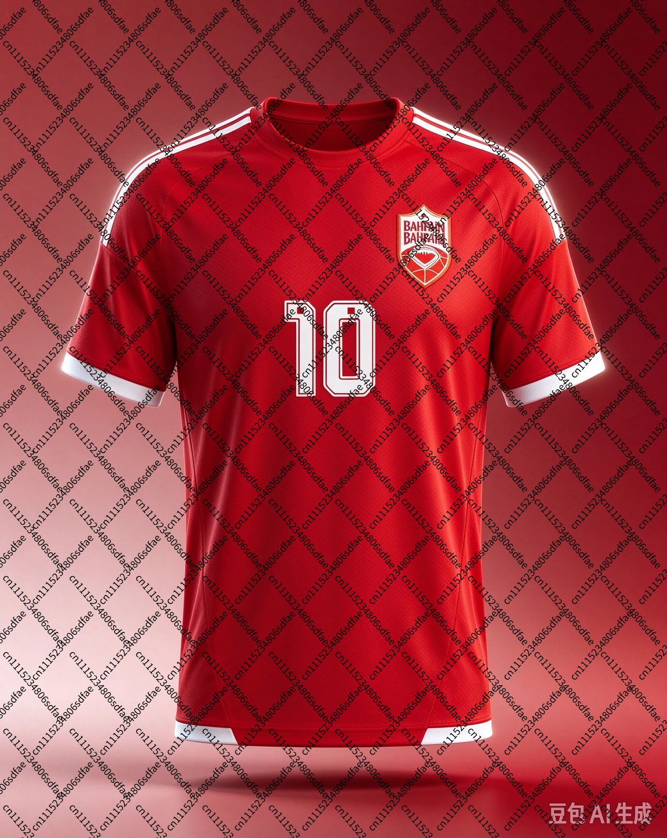 26‑27 Bahrain National Team Football Jersey Shirt, Men SummerStriped Soccer T‑Shirt, Training Breathable Quick‑Drying Sweatshirt