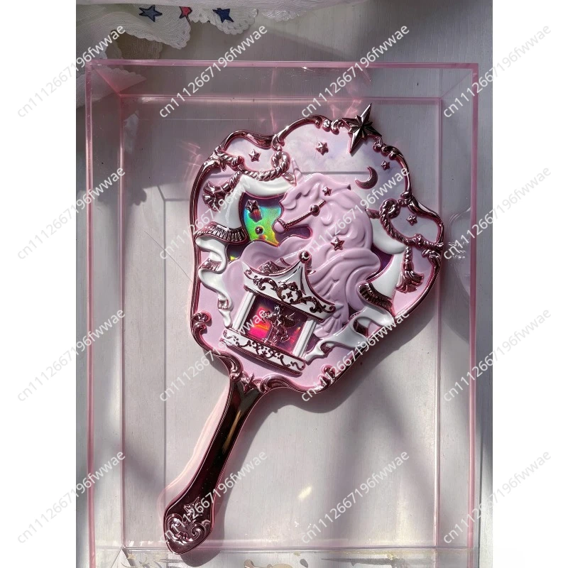 For unicorn Rococo Circus Cherry Party Chocolate Flower God Texture Mirror