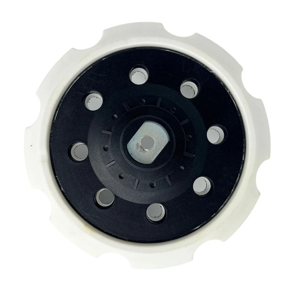 125mm Sanding Backing Plate Prevents Disc Damage Quick Sandpaper Replacement Vacuum Holes Versatile Sanding Tool