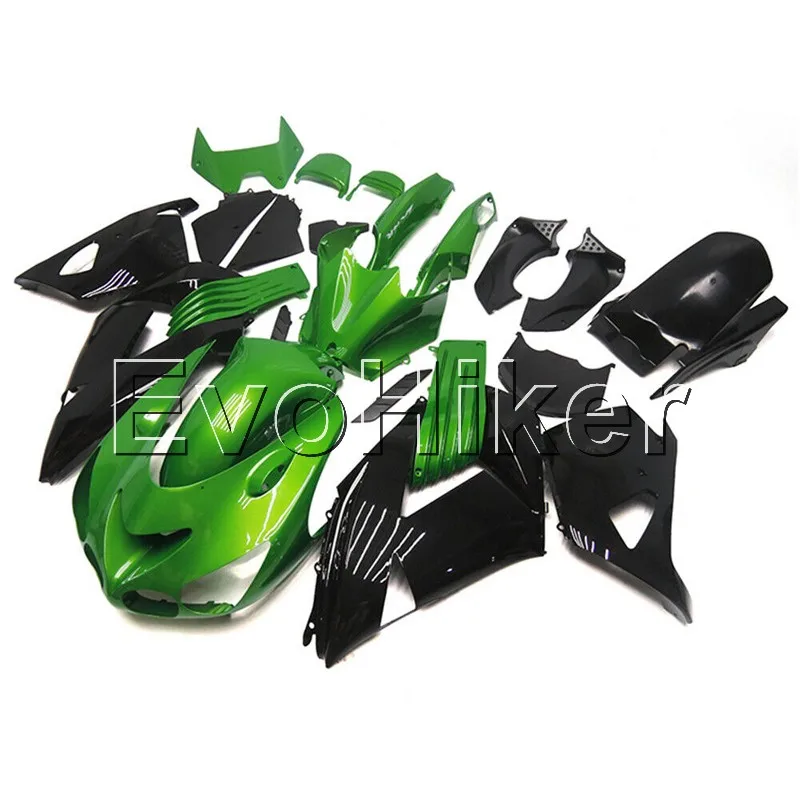 injection Fairings kit for ZX-14R 2006 2007 2008 2009 2010 2011 green black ZX14R 06 07 08 09 10 11 Full fairing kits