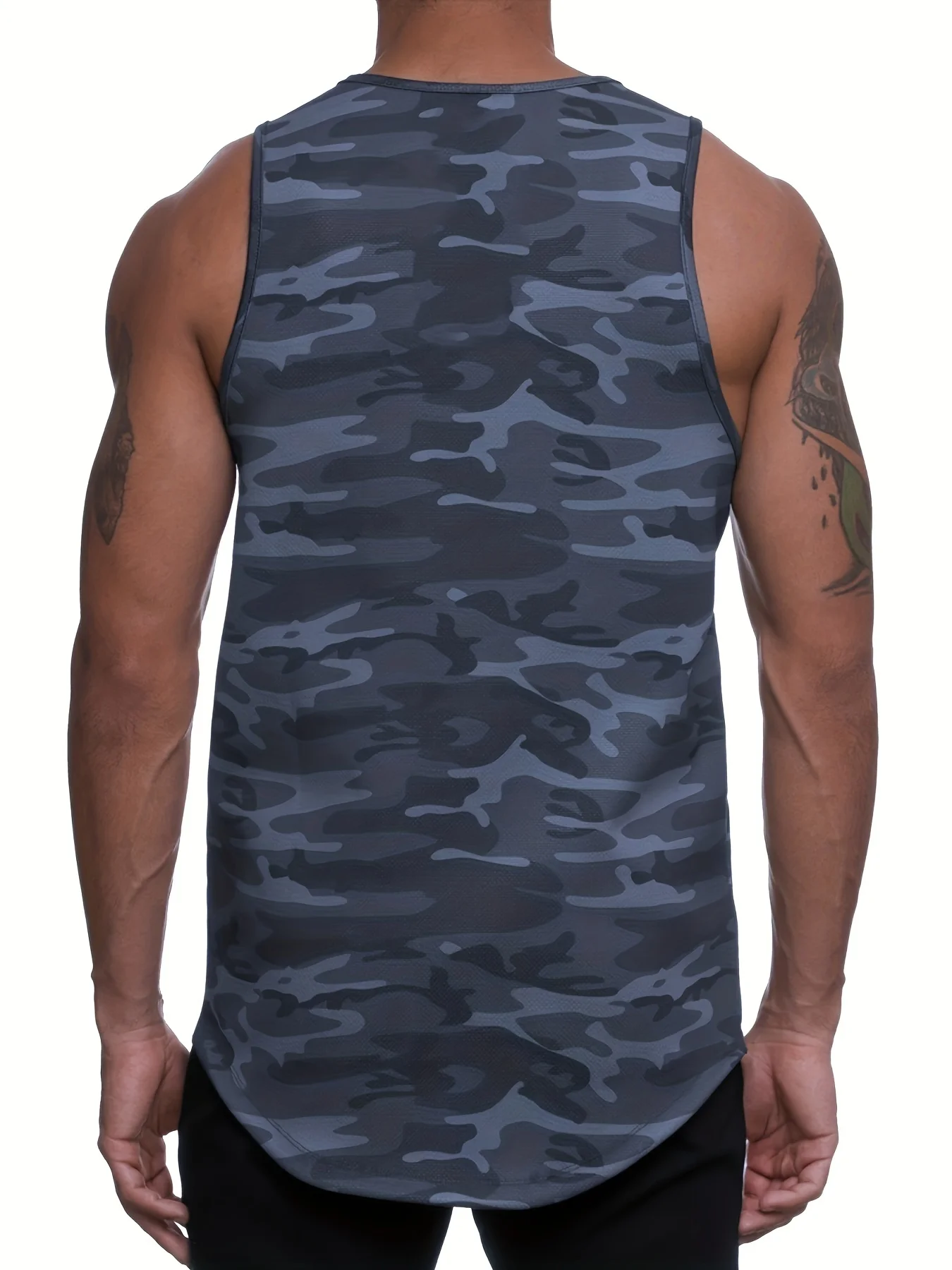 Summer men's sports camisole sleeveless t-shirt with quick drying American training pocket basketball vest