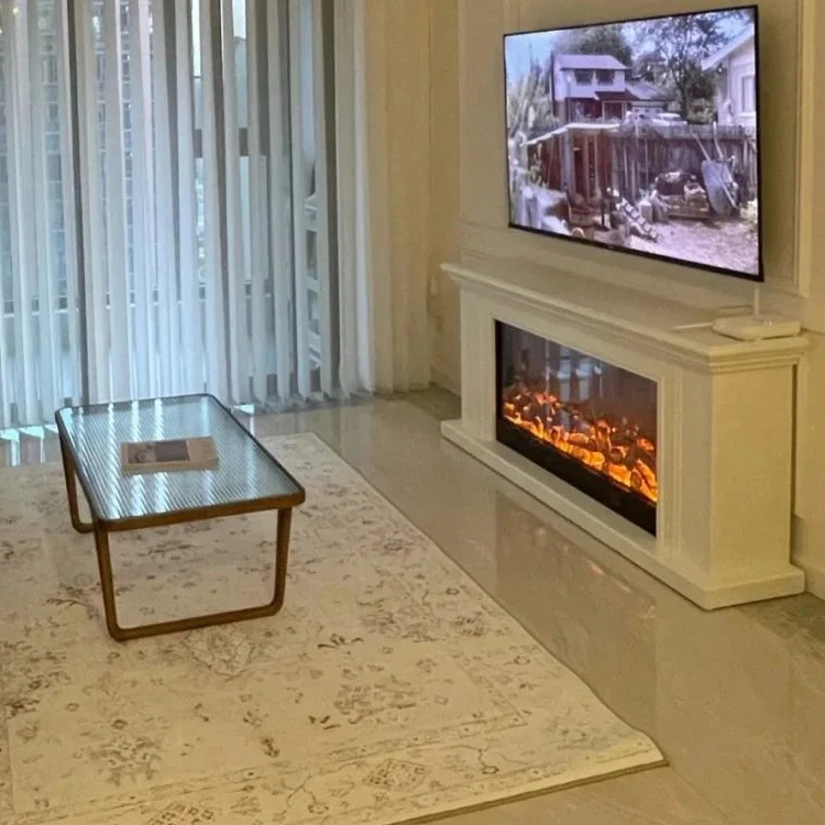 Direct Selling Small 6 Colors Led Light  600/700 MM Contemporary Brightness  Home Living Room Media Electric Fireplace