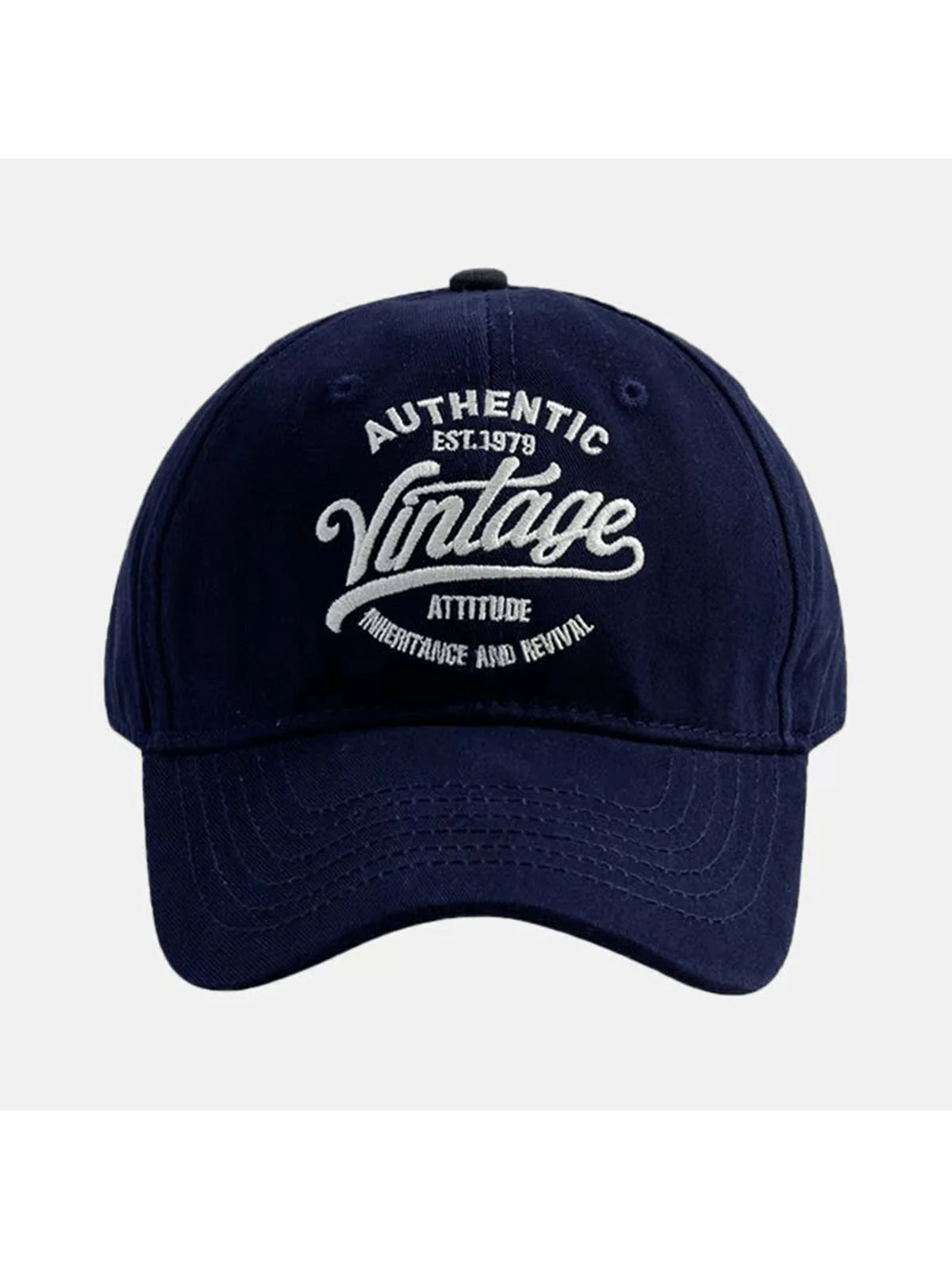 Japanese Retro Style Created Baseball Cap With English Embroidery For Women, Streetwear Casual Visor