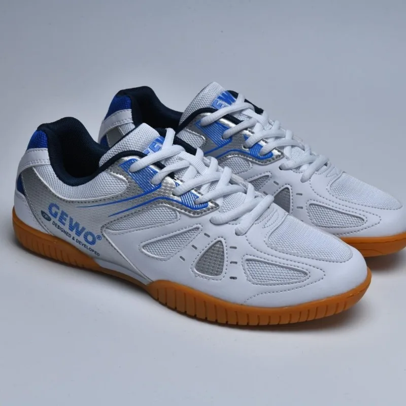 Chaussures de tennis de table professionnelles unisexes, chaussures de sport de marque de luxe, chaussures de badminton pour hommes et femmes, chaussures de cour portables pour couples