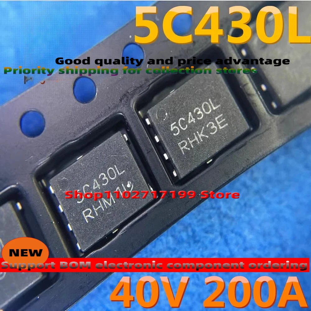 10PCS/LOT NTMFS5C430N silkscreen 5C430L 430LWF QFN MOSFET