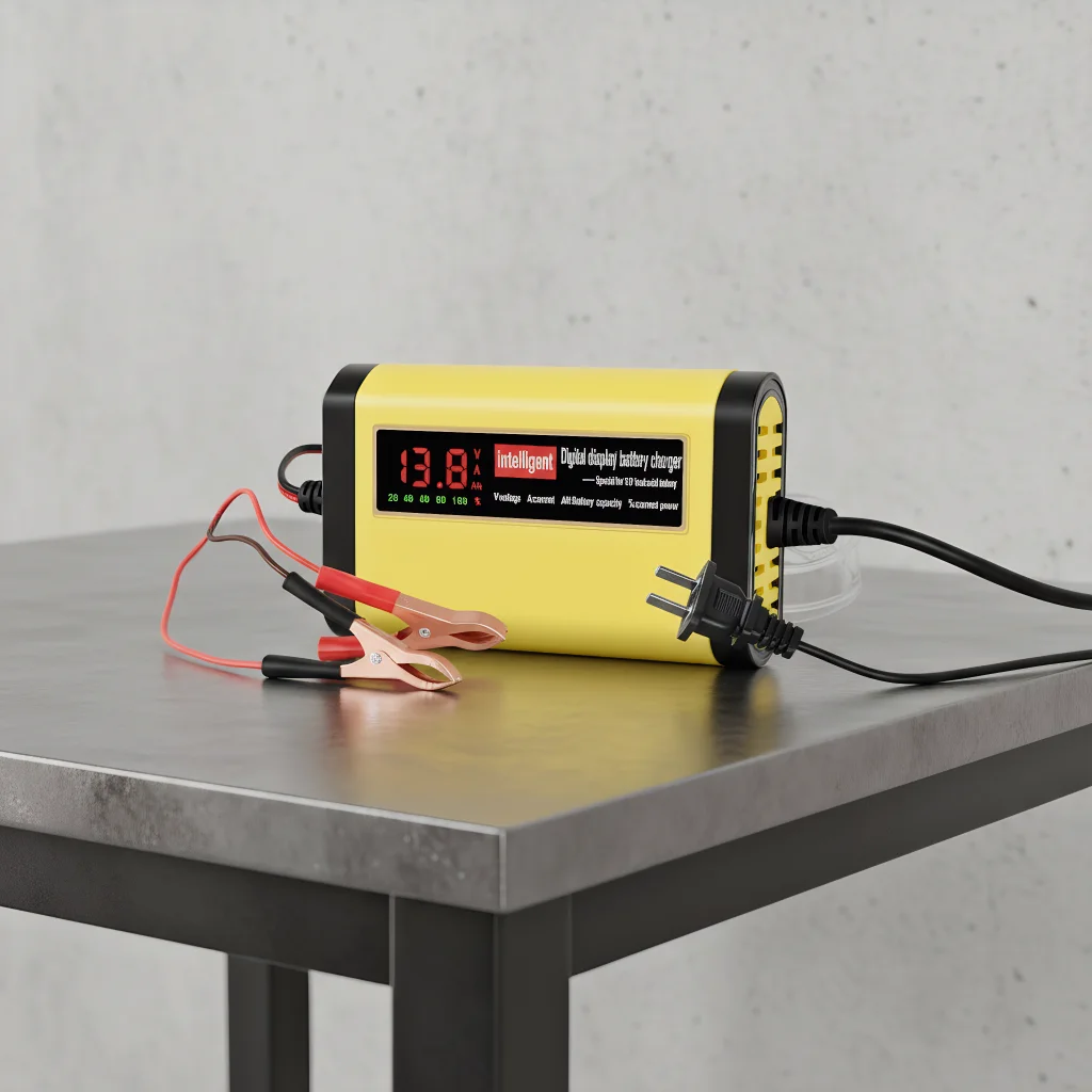 1Pc Car Battery Cha…