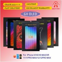 2 Pcs AAA+++ GX HARD OLED ZY INCELL Touch Screen LCD Assembly For iPhone 12PM X XS 11 PRO MAX LCD Display
