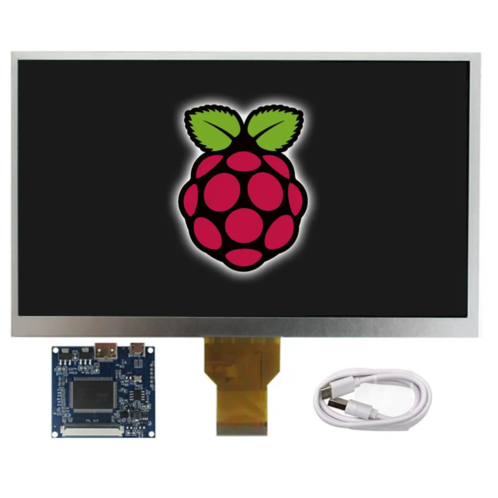 

10.1 Inch 1024x600 Screen Display LCD Monitor Driver Control Board Mini HDMI-Compatible For Lattepanda Raspberry Pi Banana Pi PC