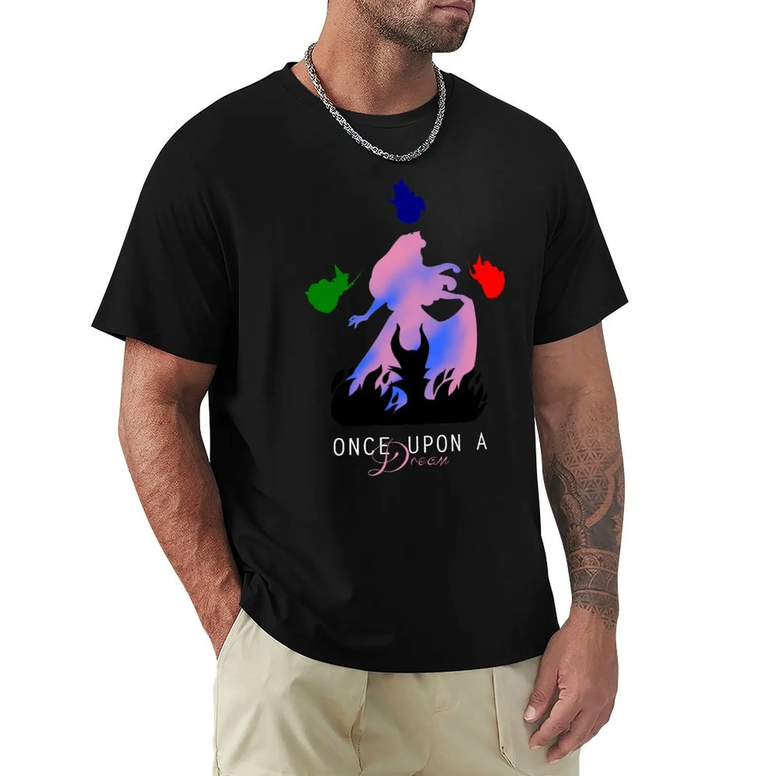 

Once upon a dream T-Shirt Sporty Breathable Short Sleeve T-Shirt