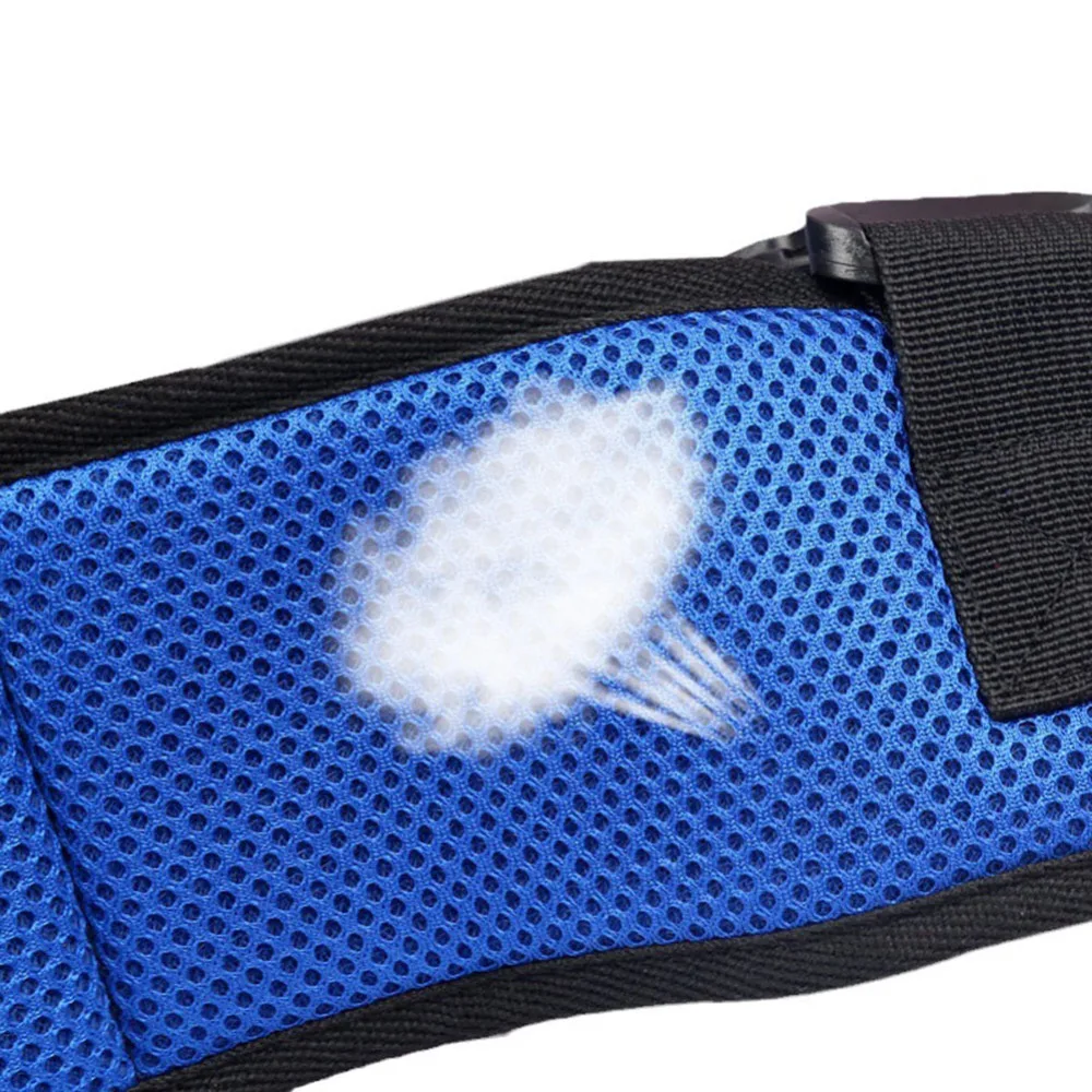 Nieuwe Rolstoel Tailleband Mesh Ademende Ouderen Rolstoel Anti-Fall Azimuth Ondersteuning Comfortabele Vaste Riem