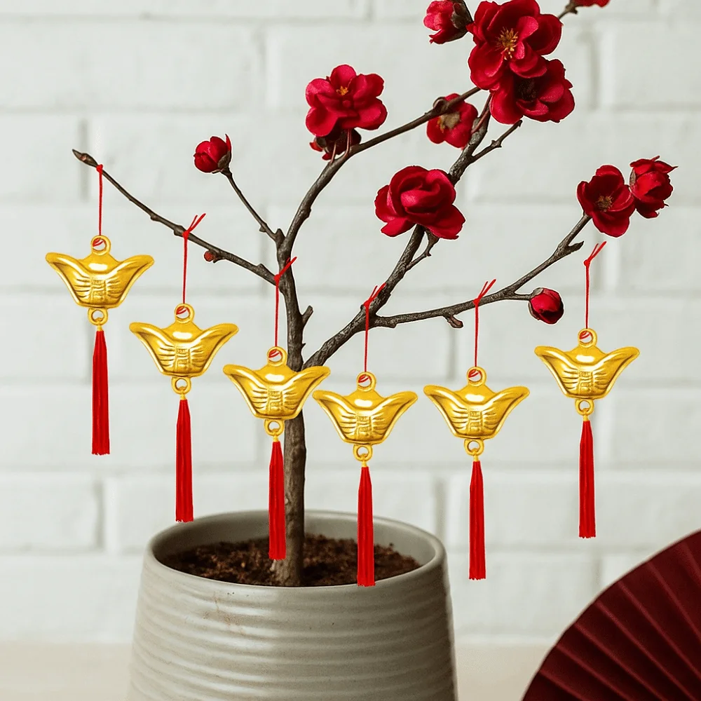 

Lantern Pendant Chinese New Year Decoration Bonsai Pendants Arrangement Props Hanging Decoration Hanging Decor