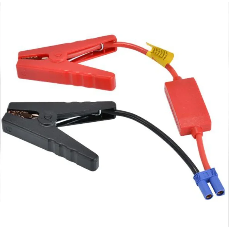 

10PCS Emergency Battery Jumper Cable EC5 Connector Alligator Clamp Clip Booster Battery for Car Trucks Jump Starter Drop Ship