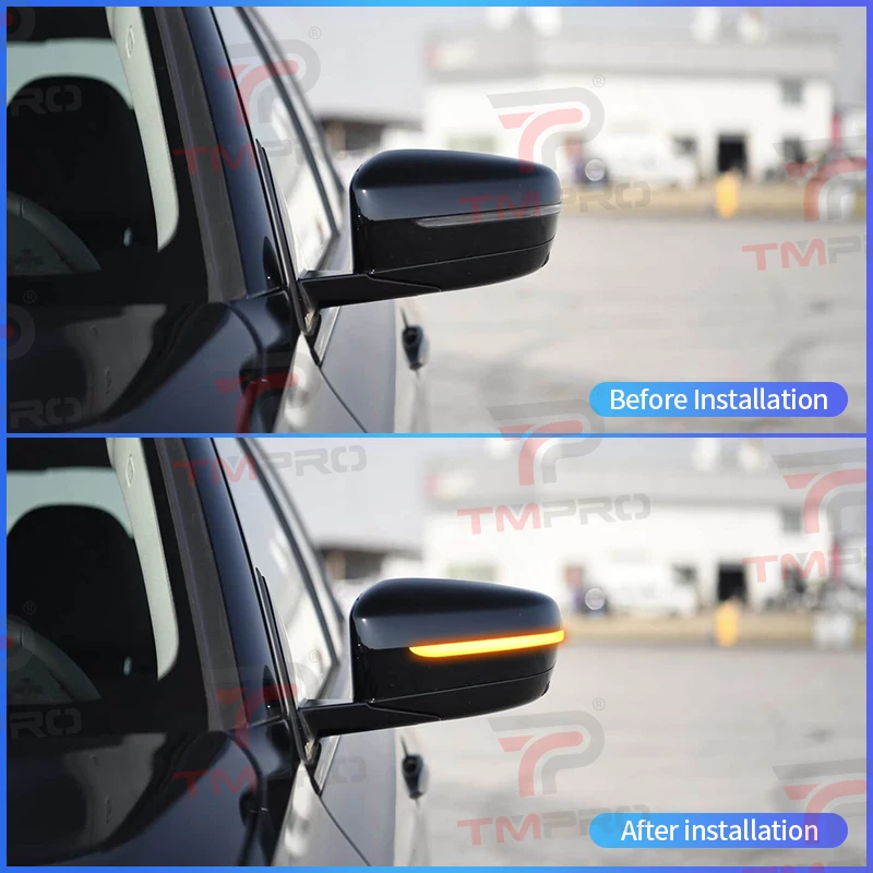 Applicable to 2019 BMW 3 Series G20 Smoked Rearview Mirror Turn Signal Dynamic White/Blue Turn Signal