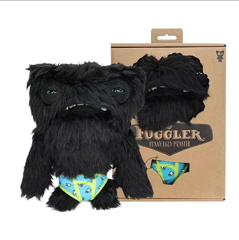 

Fuggler WIDE EYED WEIRDO Soft Peluche Plush Doll Teeth Monster Ugly Cute Funny Soft Toy Chlidren Christmas Birthday Gift