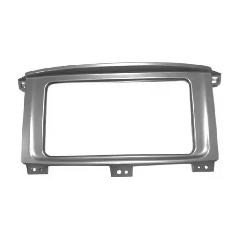 لتويوتا لاند كروزر LC100 1998-07 لوحة تحكم تكييف الهواء وإطار DVD الأوسط لوحة قيادة السيارة مركز 55900-60850 #3