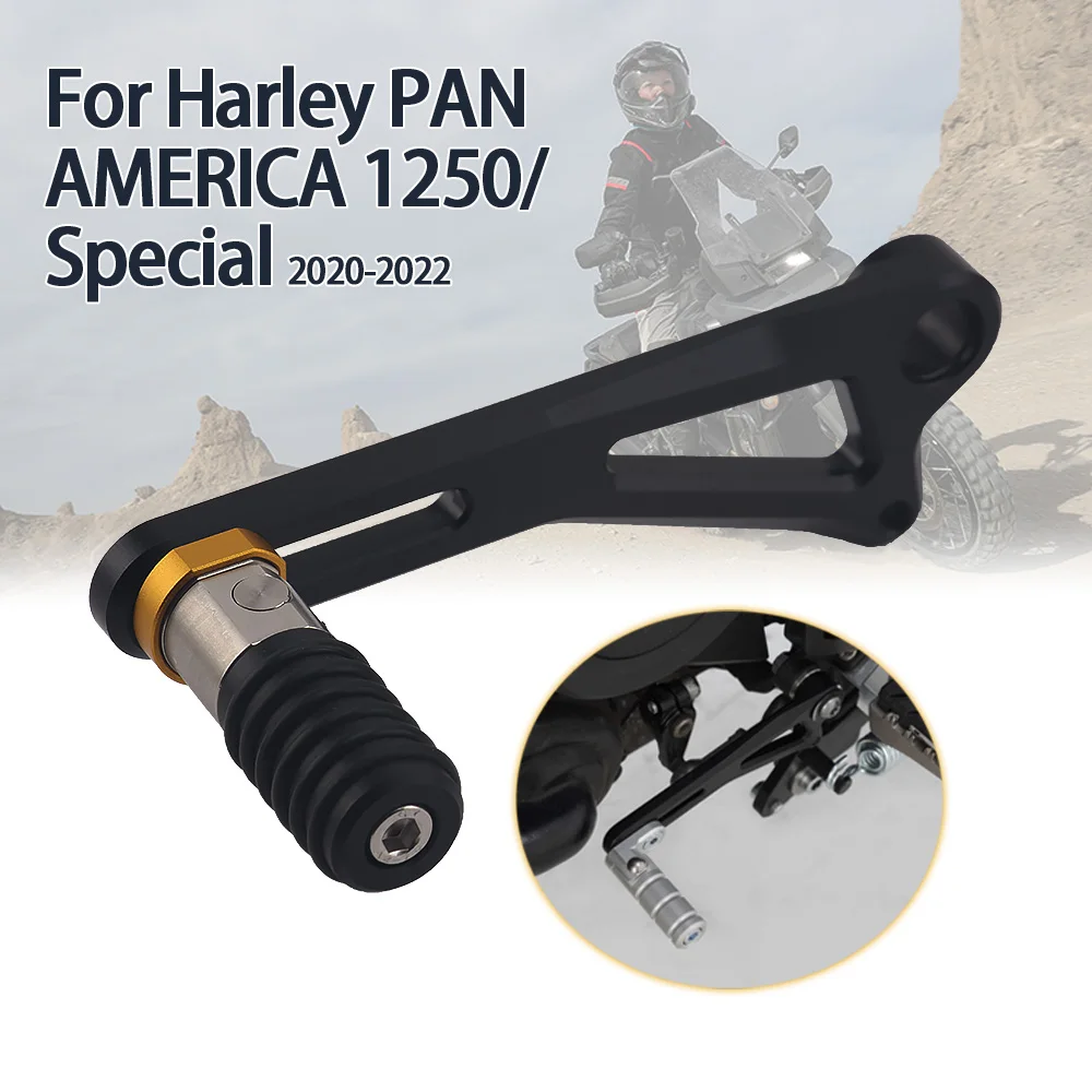 

Рычаг переключения передач для PAN AMERICA 1250 1250s Special 2020 2021 2022, регулируемая левая педаль переключения передач с ЧПУ, складной рычаг переключения передач