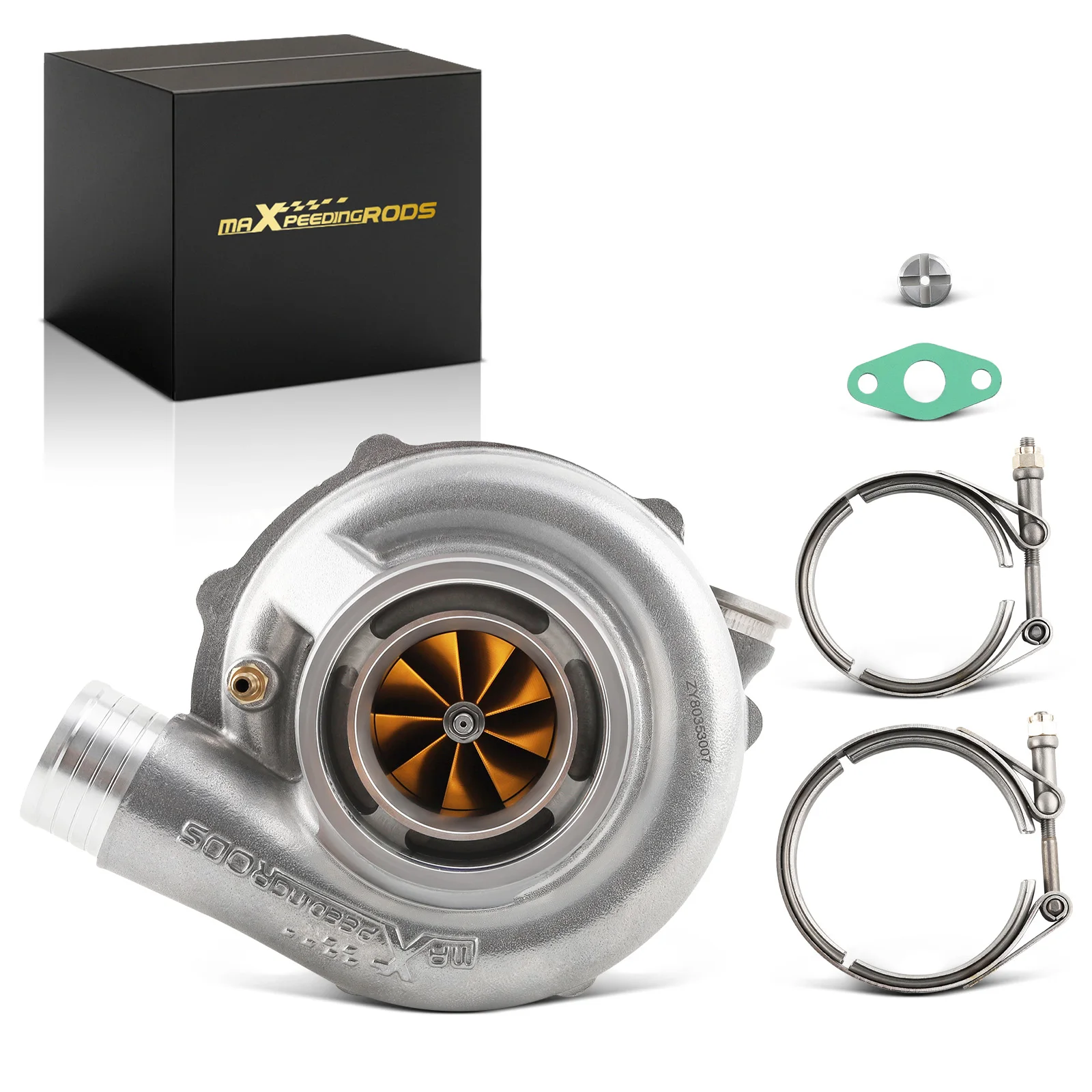 Dual Ceramic Ball Bearing Turbocharger for 2.0L-3.5L engine up to 770 horsepower