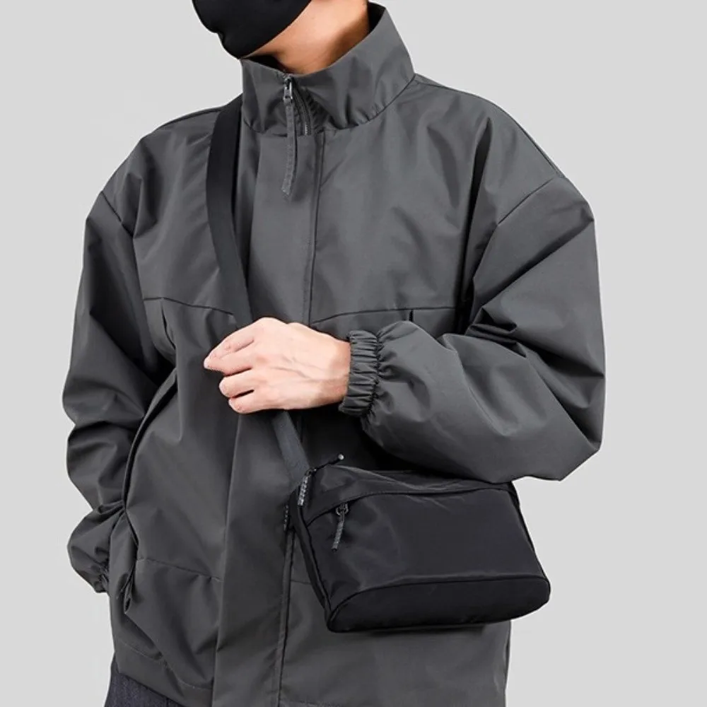 

Водонепроницаемая мужская сумка через плечо большой емкости с несколькими карманами, студенческая сумка на плечо, чехол для телефона, сумка-мессенджер из ткани Оксфорд