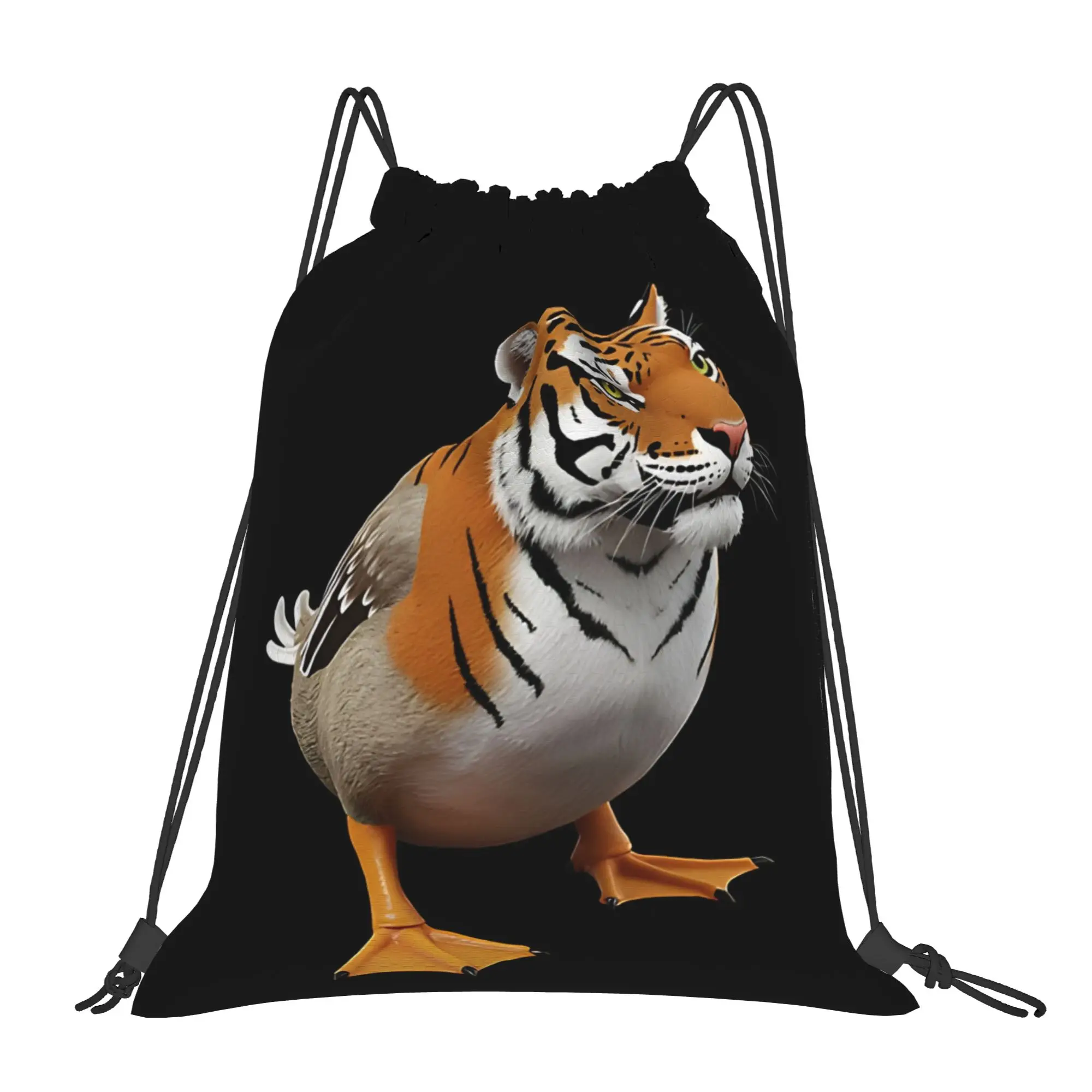 

Портативные дорожные сумки-мешки Tigerbird Italian-Brainrot на шнурке, рюкзаки для езды на велосипеде и занятий в спортзале, подарочные рюкзаки для хранения