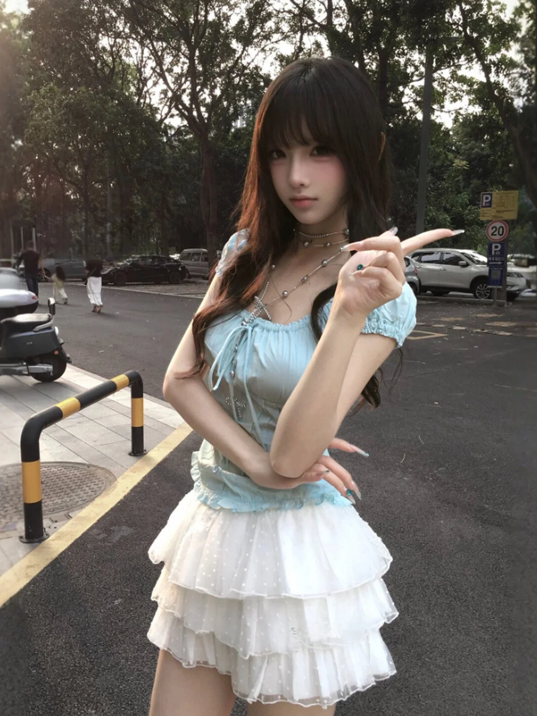 

Unique Short Sleeve Waist-Cinching Shirt for Small Stature Elegant Fashionable Summer 2026 New Style Women's Shirt