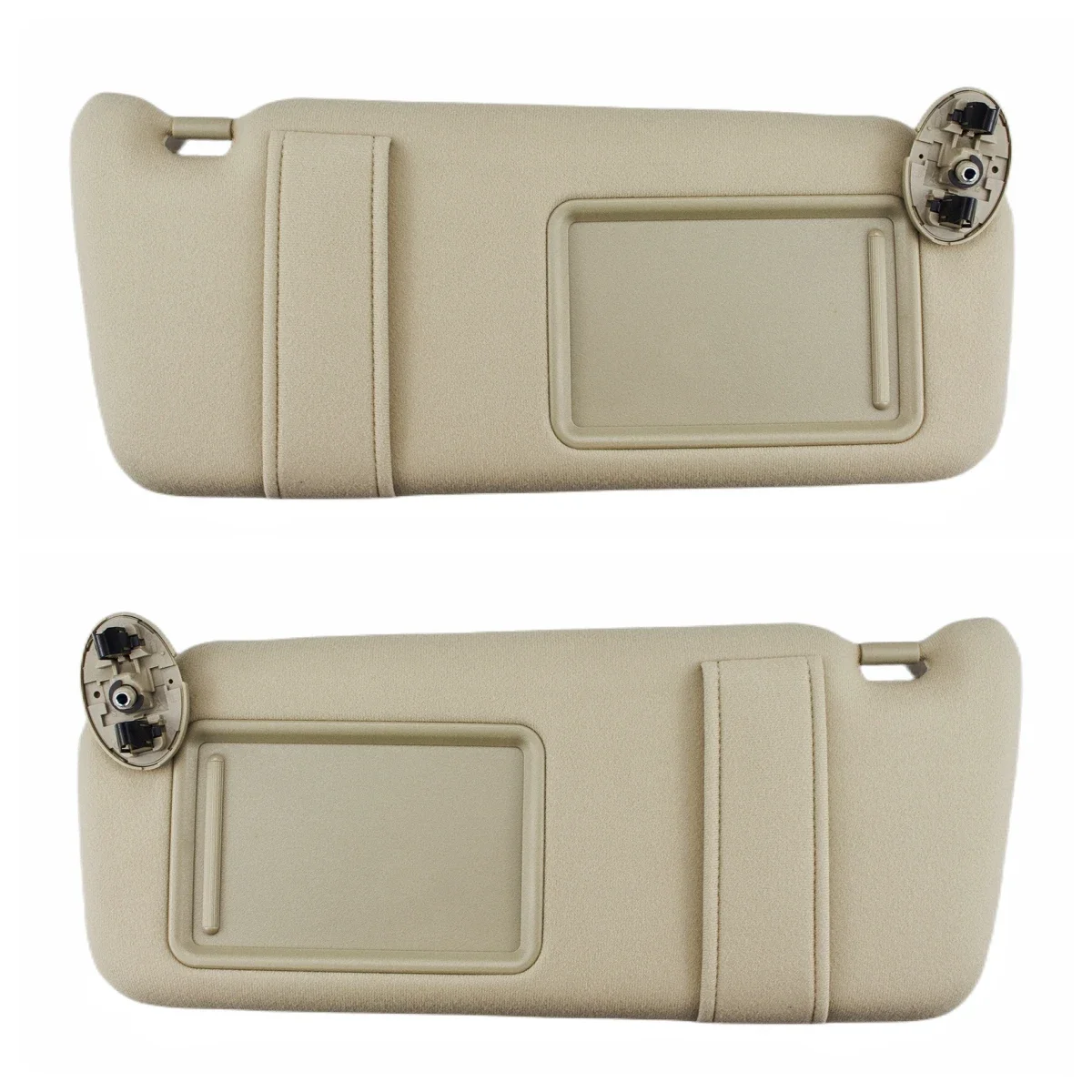For Toyota Camry 2007~ 2011 OE# 74310-06750-E0, 74320-06780-B0 Car Interior Front Sun Visor Mirror Without Light Left/Right