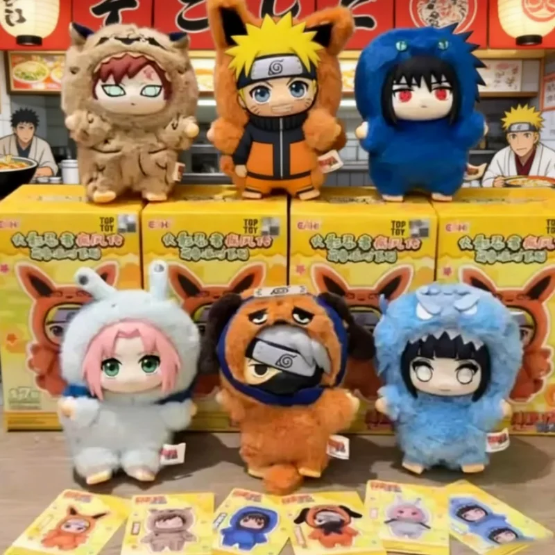

New Naruto Blind Box Shippuden Party Series Uzumaki Stuffed Shippuden Plush Figure Ornament Toy Collection Gift