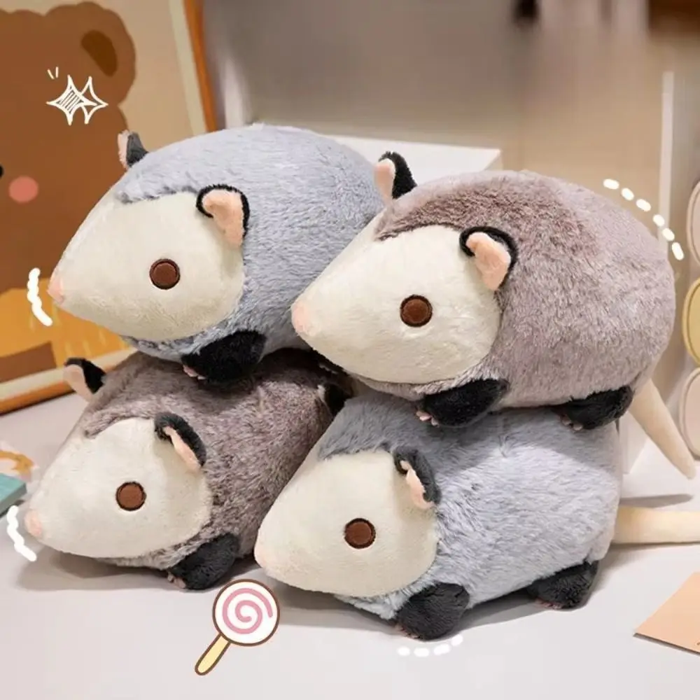 

PP Cotton Simulation Mouse Plushie Doll Fluffy Soft Real Life Rat Plush Toys Cartoon Interactive Realistic Mouse Stuffed Toy