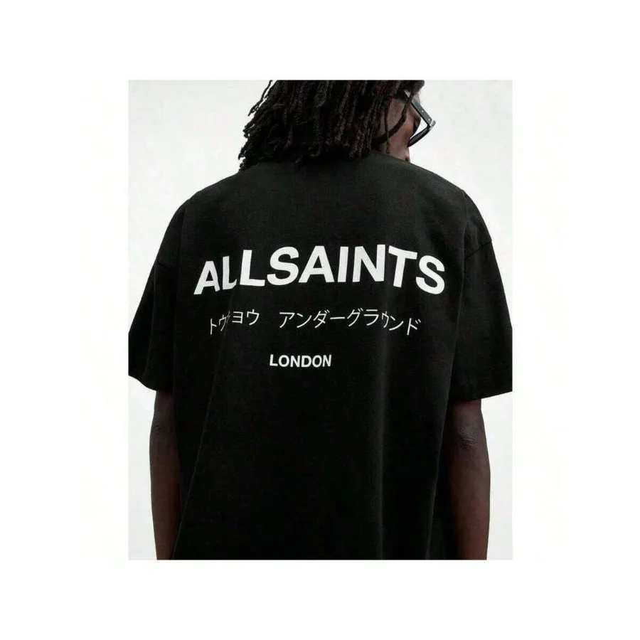 AllSaints Underground Graphic Tee Unisex Cotton T Shirt