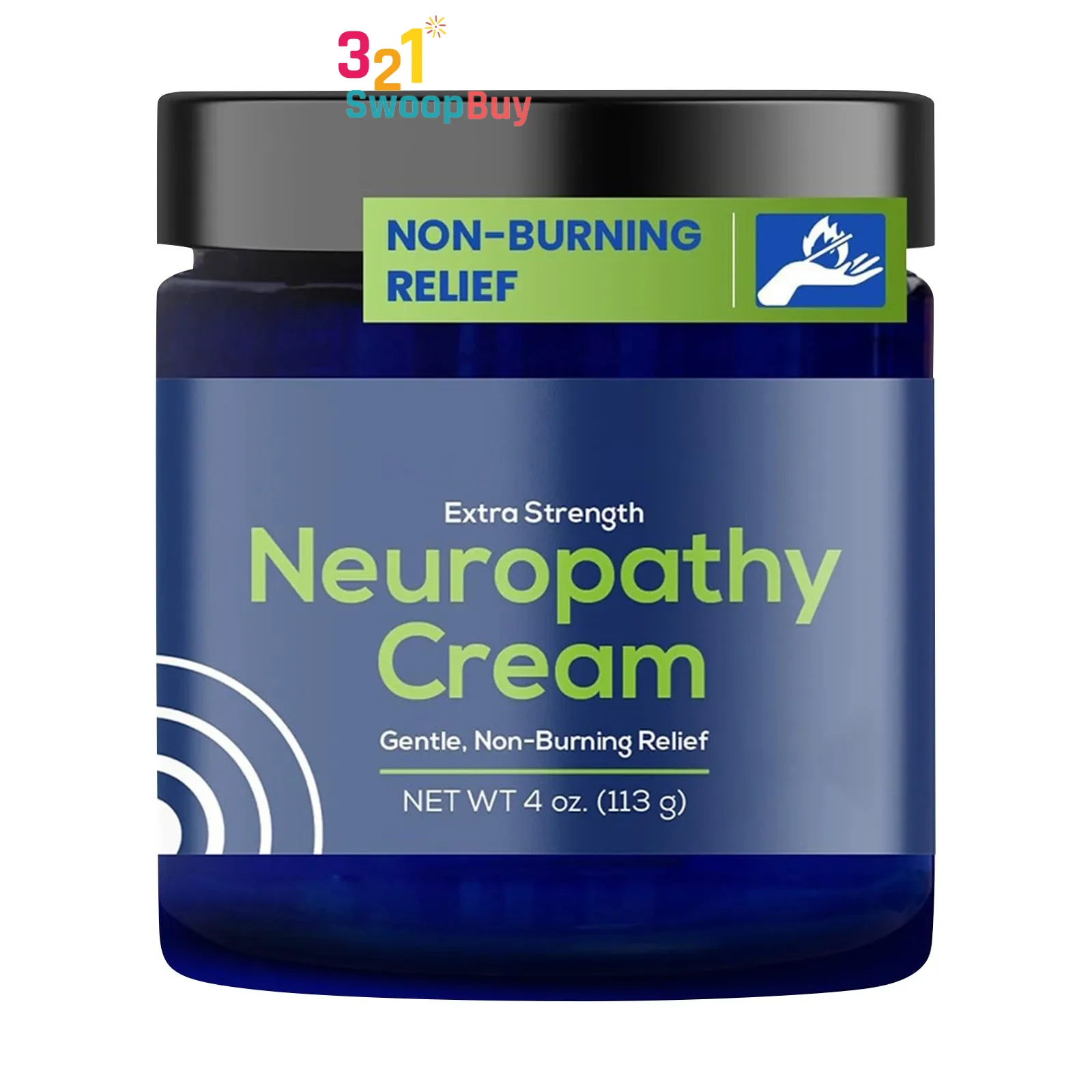 كريم Vigor Migrastil Neuropathy Relief - تركيبة نباتية إضافية القوة للأقدام/اليدين/الساقين، العناية بالألم الخالية من القسوة