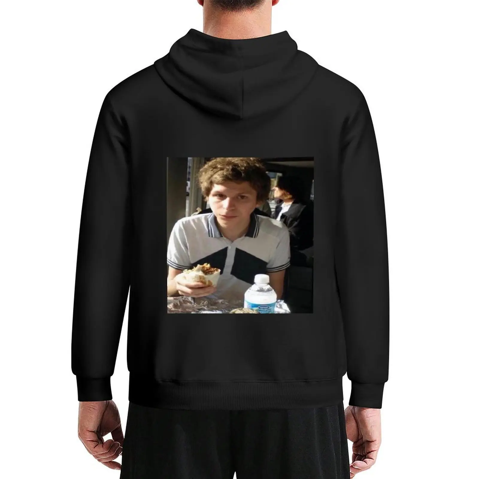 

Michael Cera Eating Burrito Hoodie korean autumn clothes blouse autumn hooded shirt new features of hoodies & sweatshirts