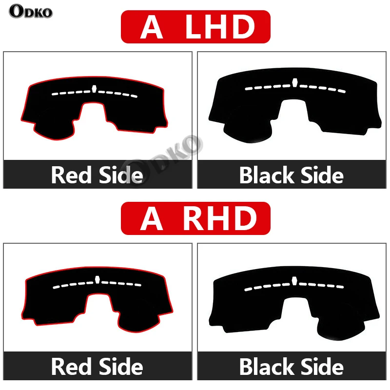 Car Dashboard Mat Avoid Light Sun Shade Pad Cover Anti-UV Protective Carpets For Chevrolet Sonic / Aveo 2016 2017 2018 2019 2020 view 3