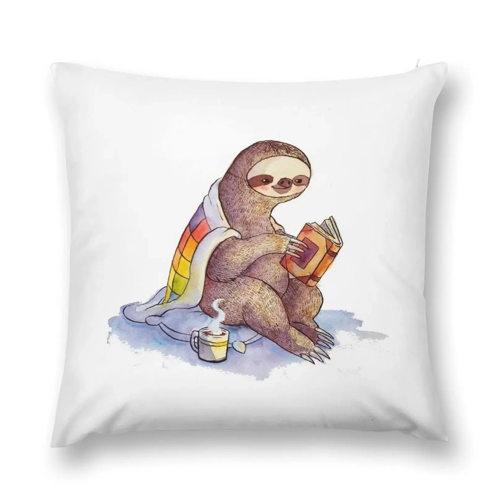 

Cozy Sloth Throw Pillow Pillowcases Cushion Covers Sofa Cushions Pillow Cases Decorative Christmas Pillowcase pillow